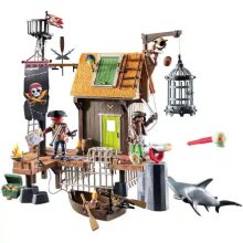   Playmobil 71792 Nagy kalózkikötő börtönnel és cápával