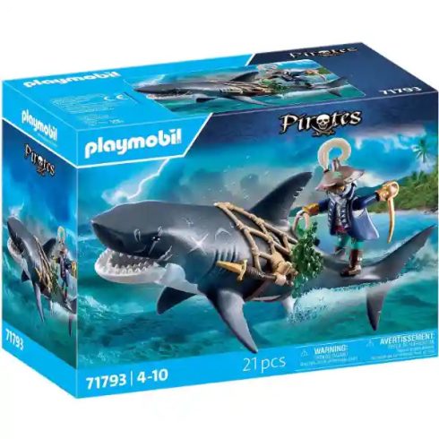 Playmobil 71793 Óriás harci cápa kalózzal