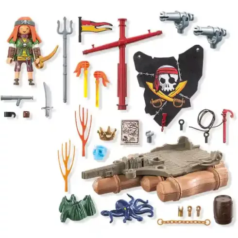 Playmobil 71794 Harci kalóztutaj kincsekkel