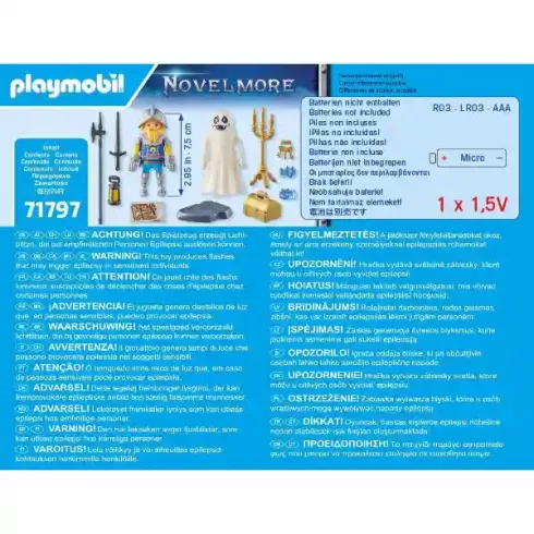 Playmobil 71797 Novelmore - Világító várszellem és lovag