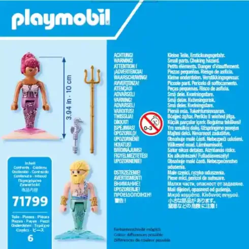 Playmobil 71799 Tengeri harcos és hableány