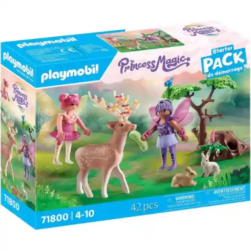 Playmobil 71800 Tündérek erdei állatokkal