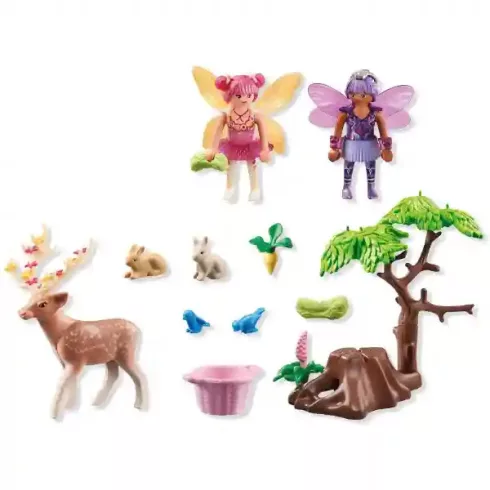 Playmobil 71800 Tündérek erdei állatokkal