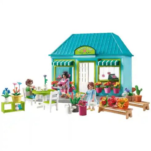 Playmobil 71807 Virágbolt kávézóval