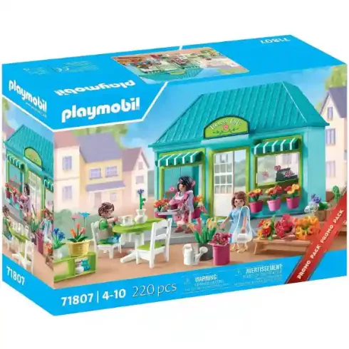 Playmobil 71807 Virágbolt kávézóval