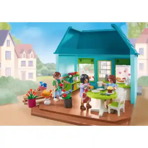 Playmobil 71807 Virágbolt kávézóval