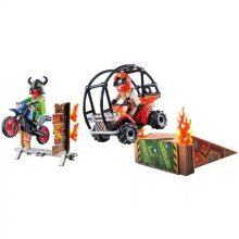 Playmobil 71808 Stuntshow - Motoros és quados kaszkadőrök