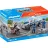   Playmobil 71811 Rendőrségi ellenőrző pont rendőrautóval és motorral