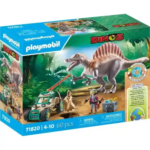 Playmobil 71820 Spinosaurus dino támadás