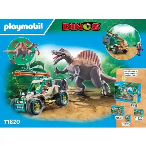 Playmobil 71820 Spinosaurus dino támadás