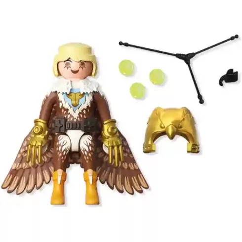 Playmobil 71834 Heroes - Skyclash, a szárnyas szuperhősnő