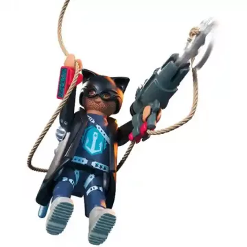   Playmobil 71835 Heroes - Silver Hook, az árnyak csáklyás szuperhőse