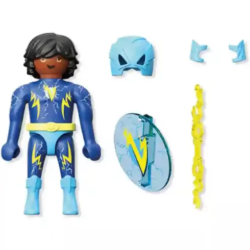 Playmobil 71836 Heroes - Blue Voltage, a villámhős