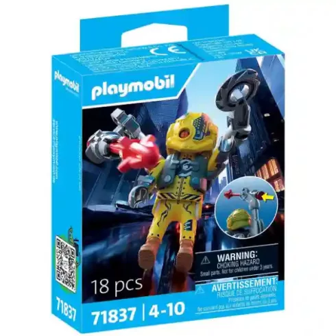 Playmobil 71837 Heroes - Mr. Mechanic, a robot szuperhős