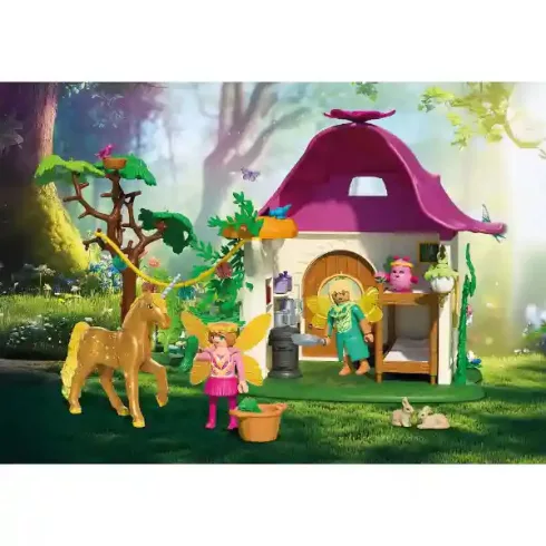 Playmobil 71838 Tündérház arany unikornissal és istállóval