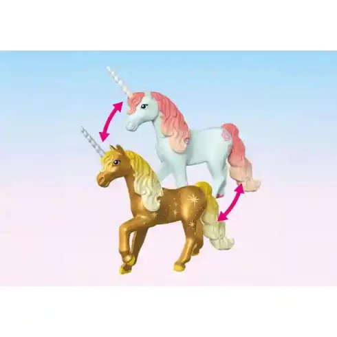 Playmobil 71838 Tündérház arany unikornissal és istállóval