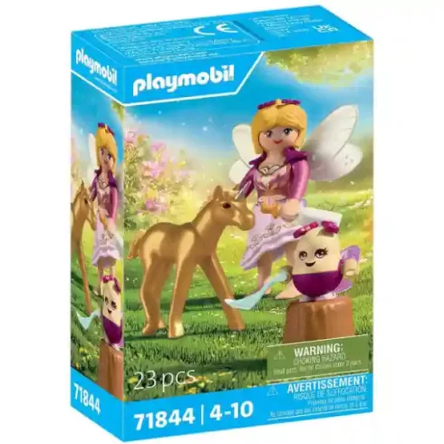 Playmobil 71844 Arany unikornis csikó és tündér gondozója