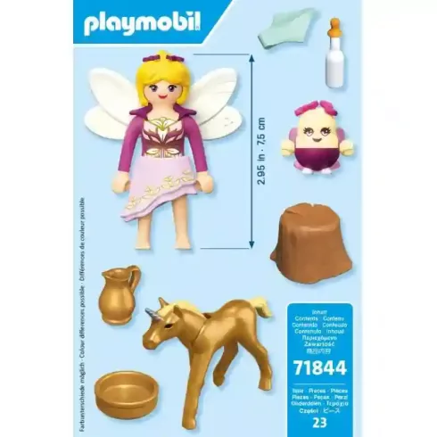 Playmobil 71844 Arany unikornis csikó és tündér gondozója