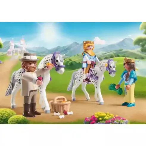 Playmobil 71846 Királyi lovas hintó hercegnővel és herceggel