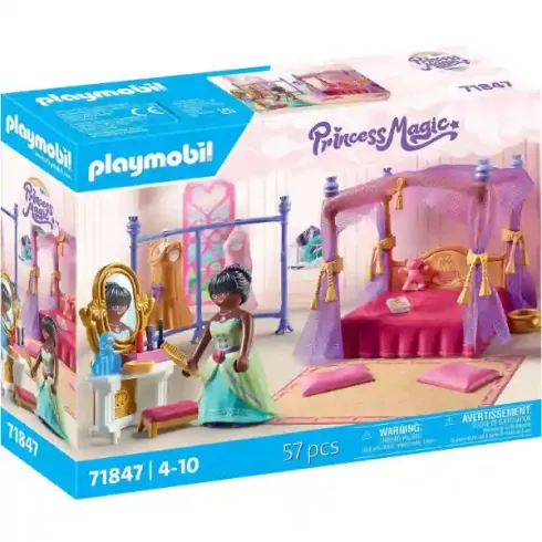 Playmobil 71847 A hercegnő hálószobája ruhákkal