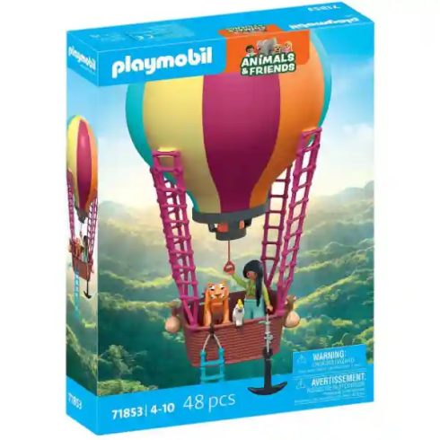Playmobil 71853 Animals & Friends - Hőlégballonos kirándulás