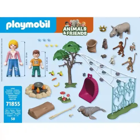 Playmobil 71855 Animals & Friends - Erdei születésnapi buli