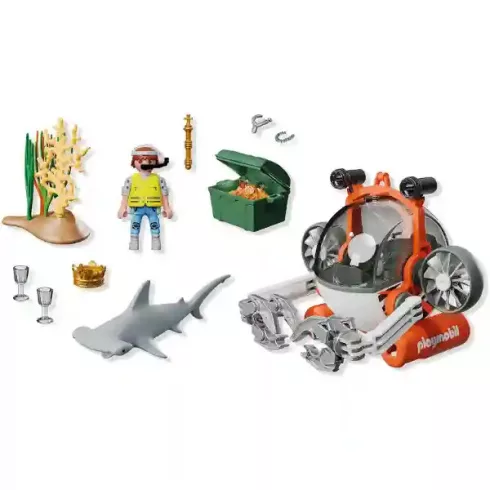 Playmobil 71860 Víz alatti kincskereső kaland tengeralattjáróval