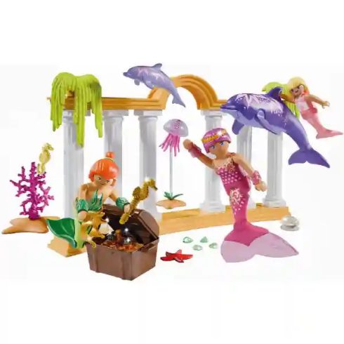 Playmobil 71861 Sellőcsalád delfinekkel