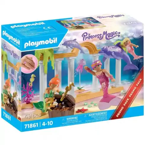 Playmobil 71861 Sellőcsalád delfinekkel