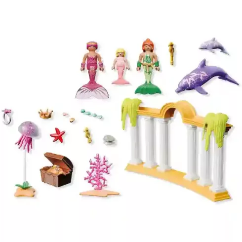 Playmobil 71861 Sellőcsalád delfinekkel