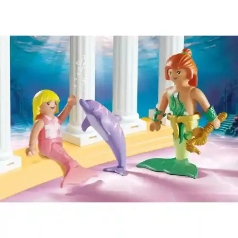 Playmobil 71861 Sellőcsalád delfinekkel