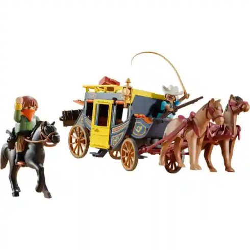 Playmobil 71862 Western postakocsi lovas banditával