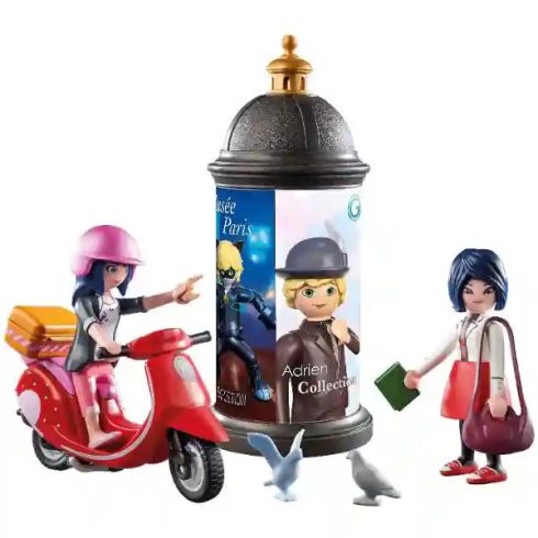 Playmobil 71864 Miraculous: Marinette robogós kalandja Párizsban