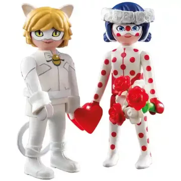   Playmobil 71865 Miraculous: Katicabogár és Fekete Macska esküvői álma