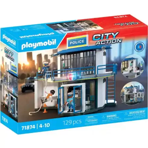 Playmobil 71874 Interaktív rendőrség börtönnel