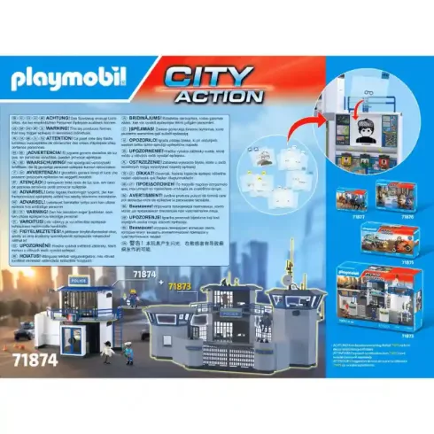 Playmobil 71874 Interaktív rendőrség börtönnel