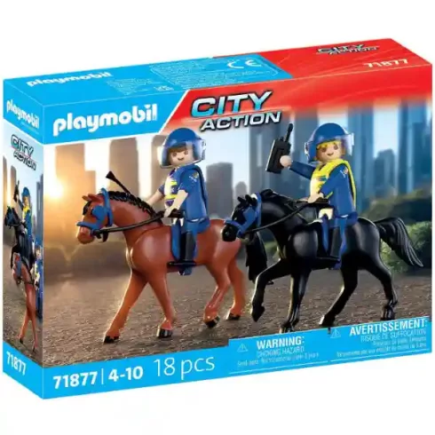 Playmobil 71877 Rendőrségi lovasjárőr