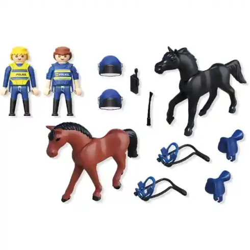 Playmobil 71877 Rendőrségi lovasjárőr
