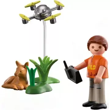 Playmobil 71880 Őzgida mentés drónnal