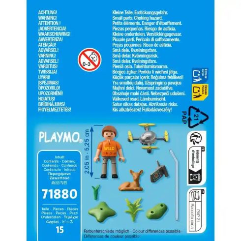 Playmobil 71880 Őzgida mentés drónnal