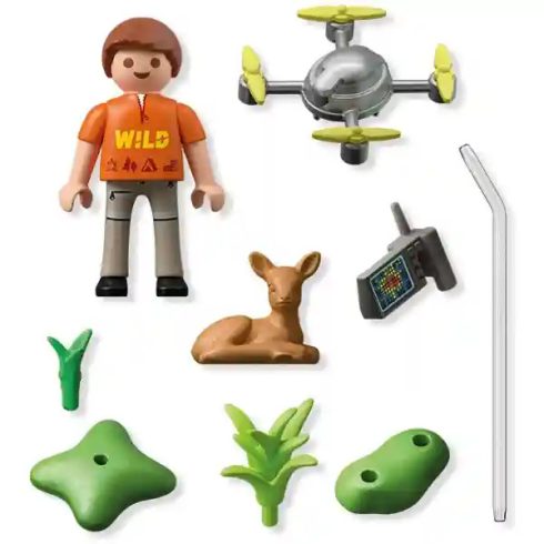 Playmobil 71880 Őzgida mentés drónnal