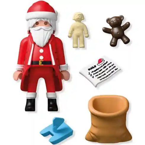 Playmobil 71883 Télapó (Mikulás) kívánságlistával