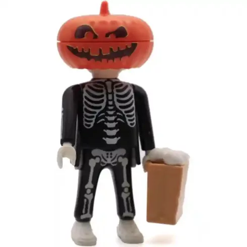 Playmobil 71889 Halloween tökfej zsákbamacska figura 28. sorozat (fiúknak)
