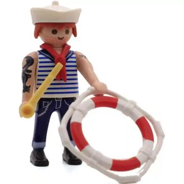   Playmobil 71889 Matróz zsákbamacska figura 28. sorozat (fiúknak)