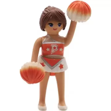  Playmobil 71890 Szurkolólány pomponnal zsákbamacska figura 28. sorozat (lányoknak)