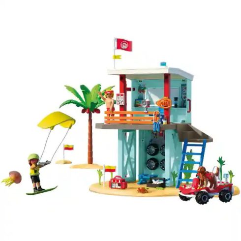 Playmobil 71903 Mentőállomás a tengerparton homokfutó autóval