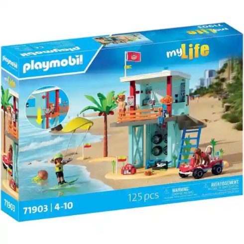 Playmobil 71903 Mentőállomás a tengerparton homokfutó autóval