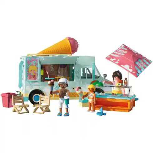 Playmobil 71904 Fagyiskocsi és szörfbolt