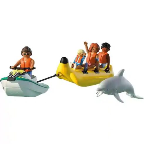 Playmobil 71905 Jet-ski húzta banánhajó delfinnel