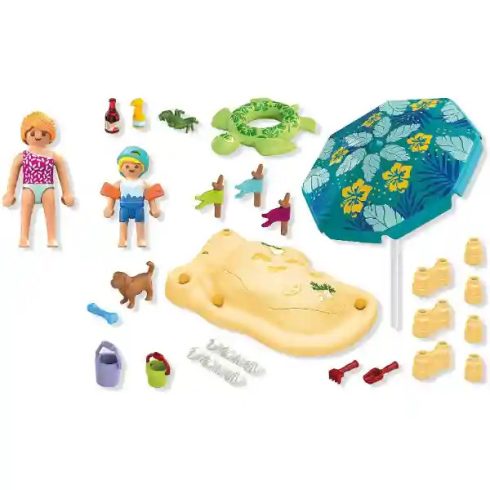Playmobil 71906 Családi szórakozás a tengerparton
